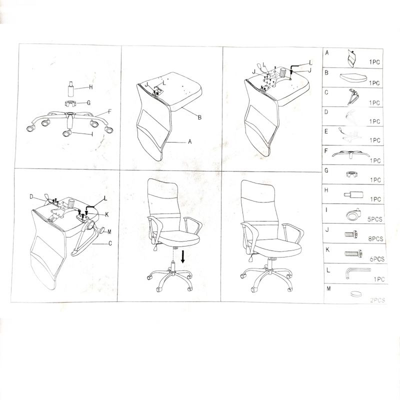 Ofis Kreslosu “İş Yoldaşı” – Rahat, Erqonomik və Müasir Dizayn | Taxtaci.az