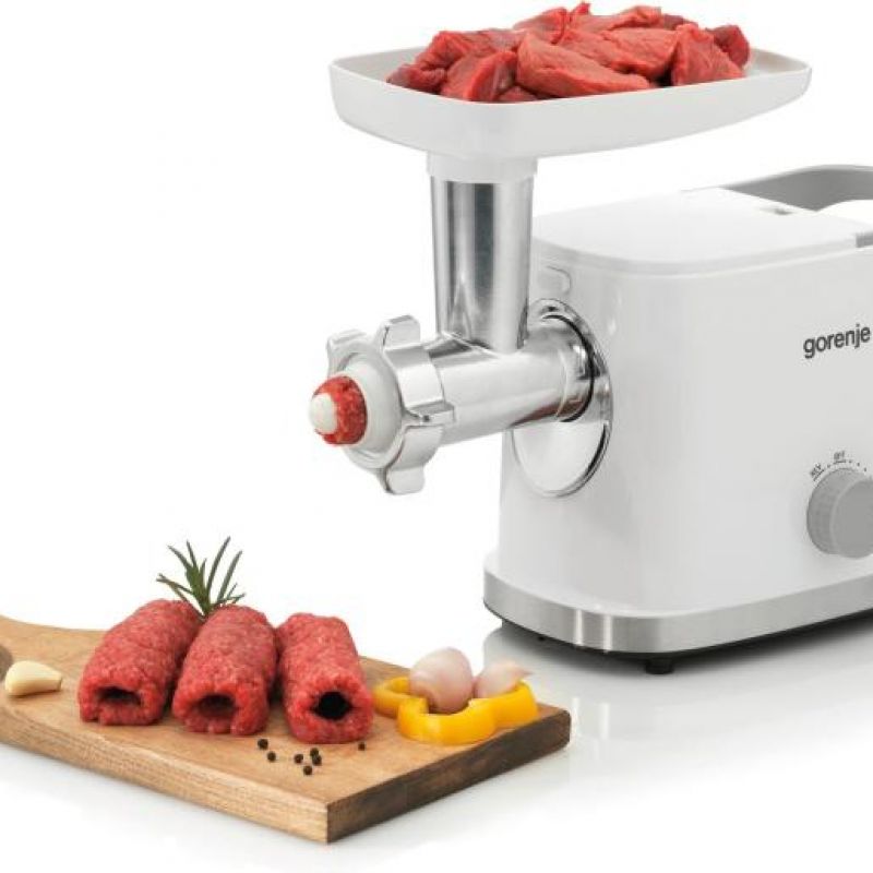 Gorenje Ət&ccedil;əkən MG1802SJW &ndash; 1800 Vt G&uuml;c və &Ccedil;oxfunksiyalı Başlıqlarla |Taxtaci.az 