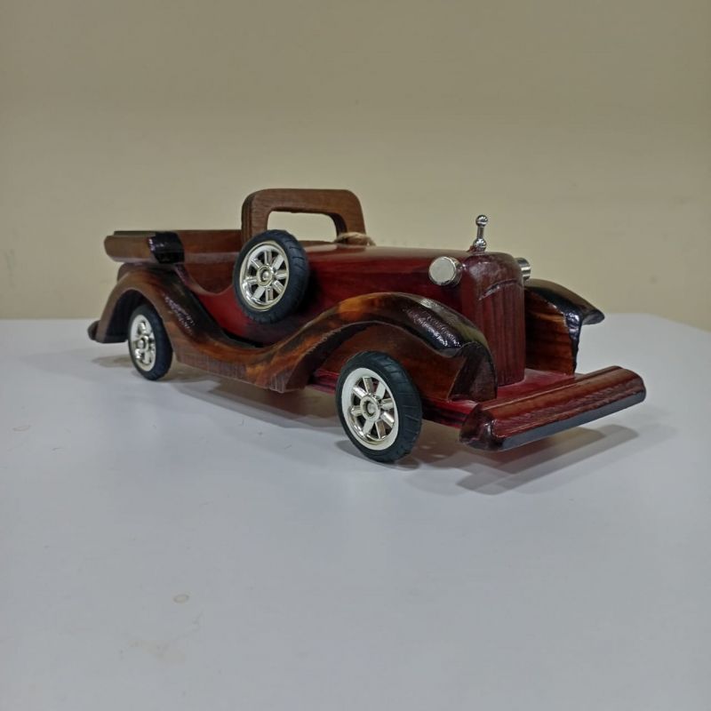 Taxta Retro Avtomobil Maketi – Klassik Dizaynlı Dekorativ Model | Taxtaci.az