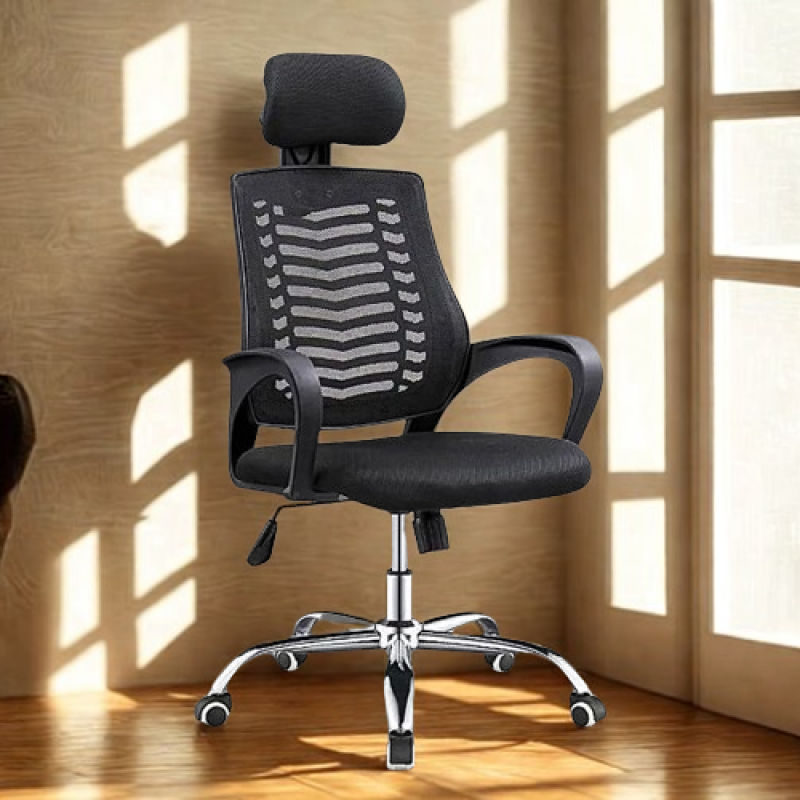 Ofis Kreslosu “Taxt” – Başlıqlı, Erqonomik və Rahat İş Kreslosu | Taxtaci.az